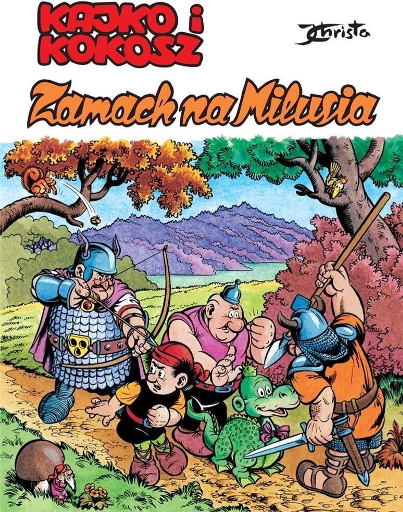 Kajko i Kokosz Zamach na Milusia Janusz Christa (Buch auf Polnisch)