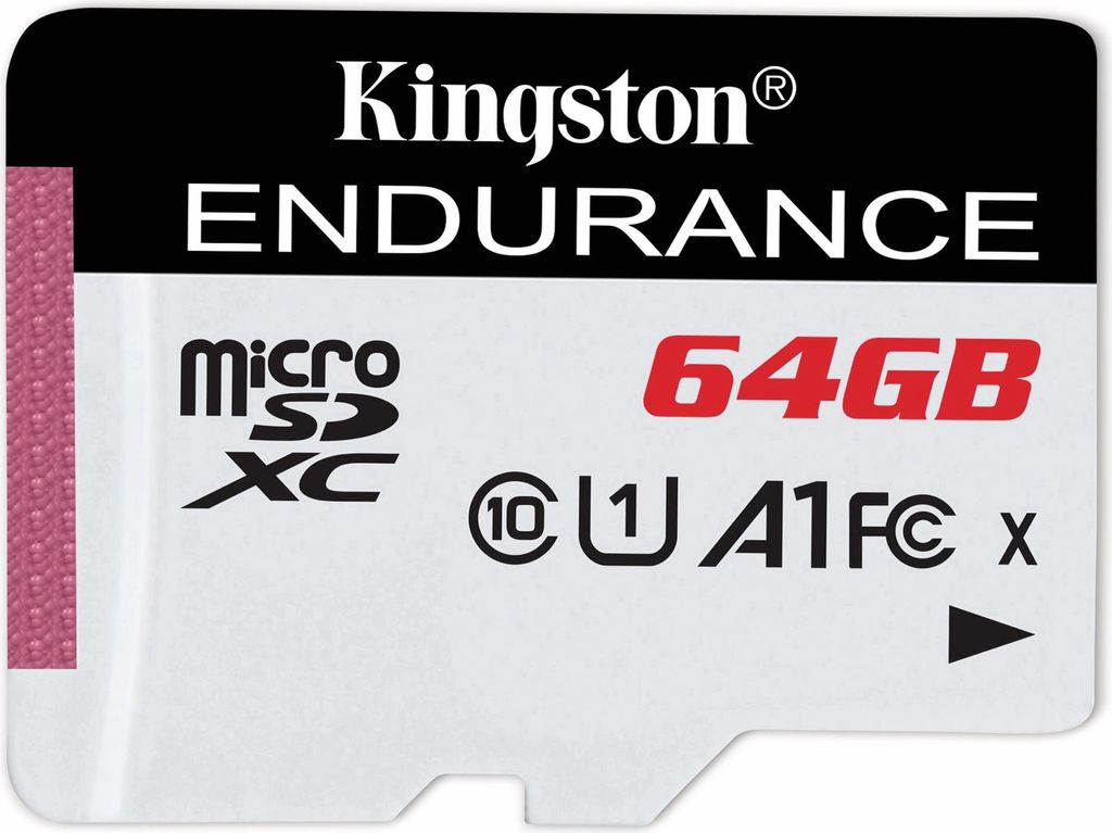 Kingston Technology High Endurance, 64 GB, MicroSD, Trieda Obrázok produktu 