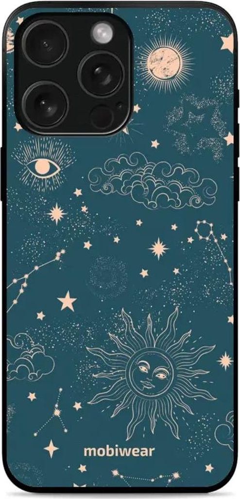 Handyhülle für iPhone 15 Pro, Mobiwear Glossy Case, Astraler Staub