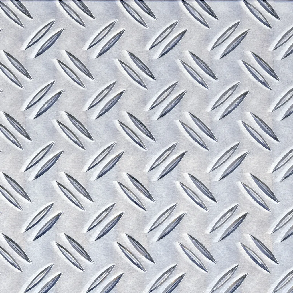 Tôle aluminium gaufrée Alberts : stop à la rouille et aux rayures 1,5 mm