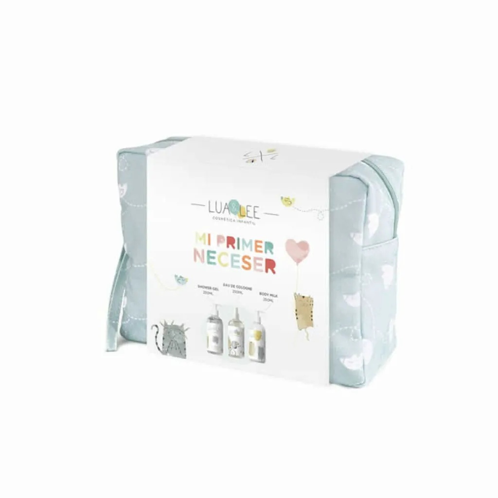 Set Toilette Neonato Lua & Lee 3 Pezzi | Igiene Delicata Made in Spain