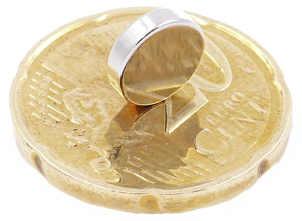 Aprilheld | 50 Scheibenmagnete 8x2 mm | N52 Klasse Neodym Magnete | Modellbau