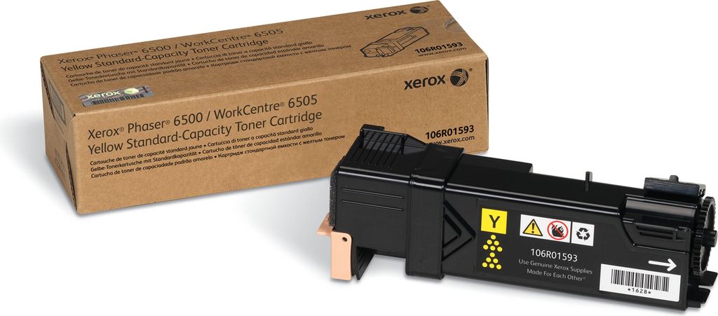 Xerox Phaser 6500 - Gelb - original - Tonerpatrone - für Phaser 6500, WorkCentre 6505