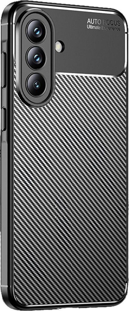 Handy Hülle für Samsung Galaxy S26+ Carbon Look Cover Case Schutzhülle Farbe: Schwarz
