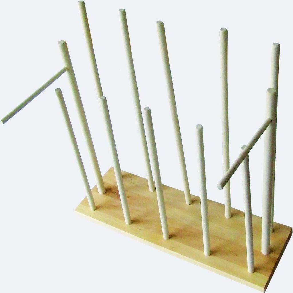 Goki SO199, Stojan na zboží s háčky, Dřevo, Dřevo, 400 mm, Obrázek produktu 