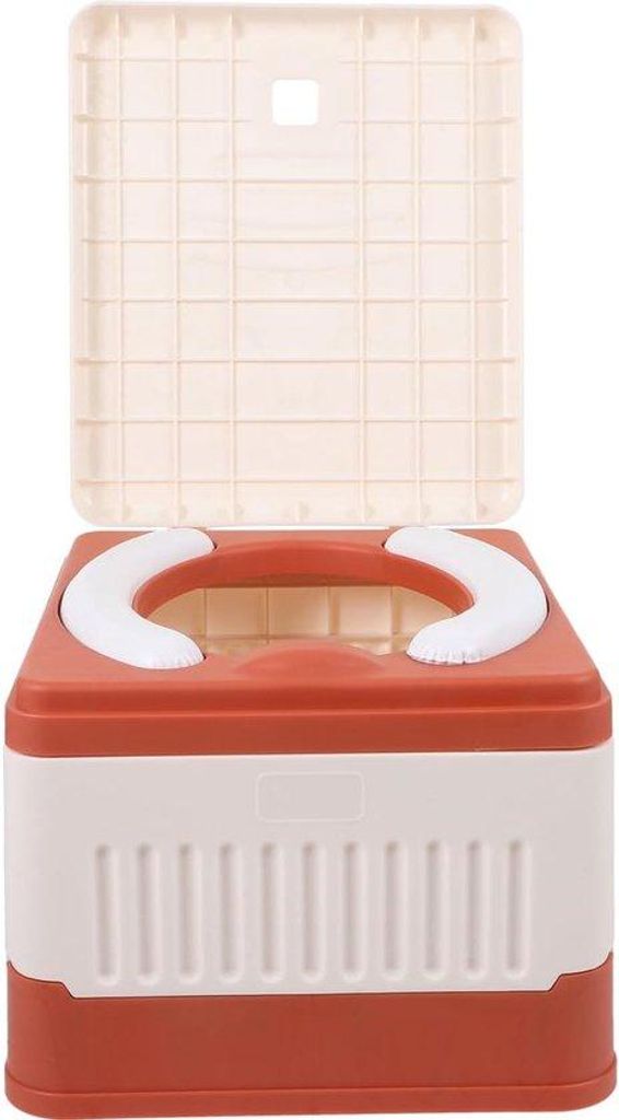 Leichtes, faltbares Reise-WC / Porta-Potti – Leichtes, faltbares Kunststoff-Not-WC für draußen, geeignet für Erwachsene und Kinder – Einfach...