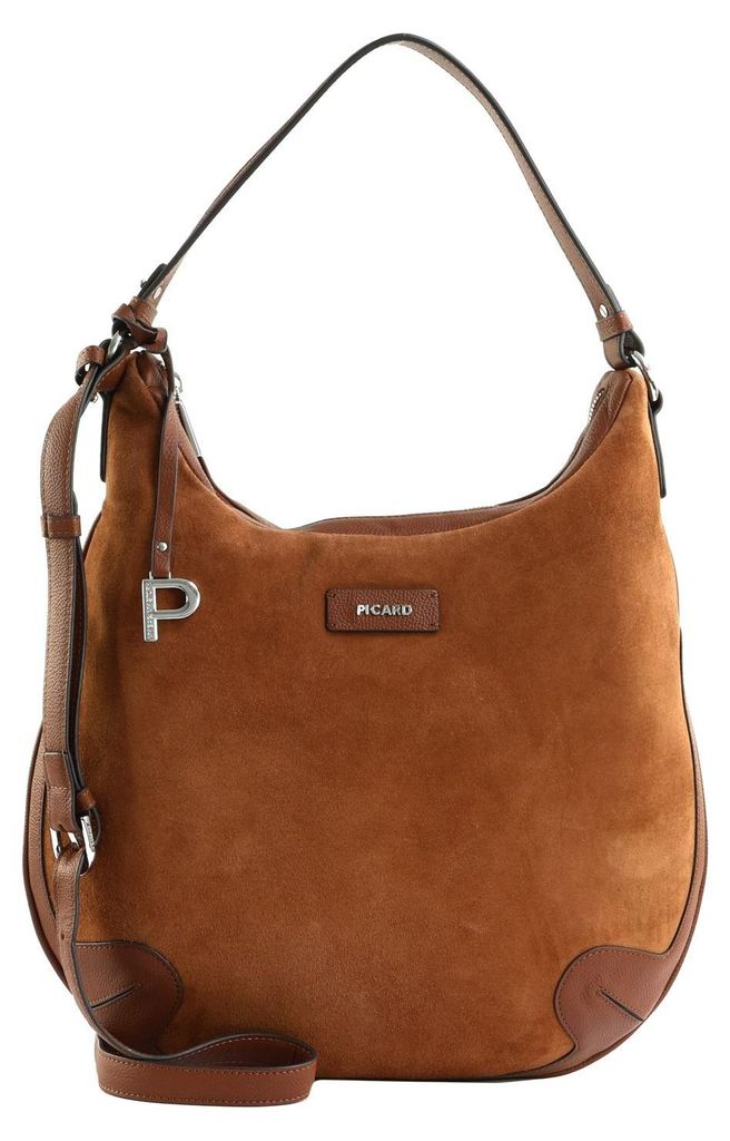 PICARD Umhängetasche Schultertasche Highlands Handbag Cognac braun