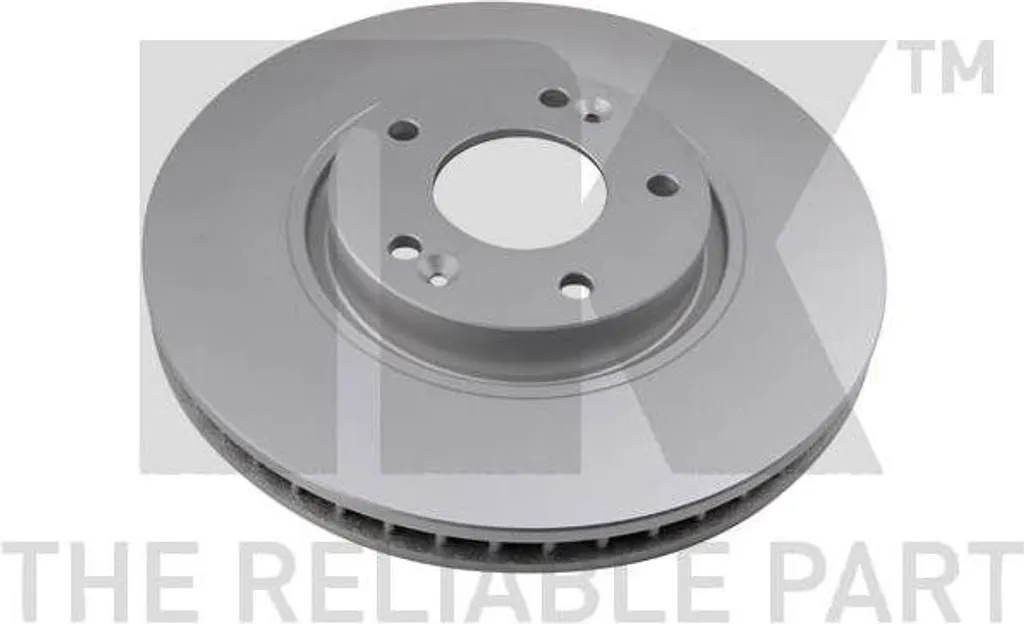Jeu de disques de frein ventilés avant pour Hyundai i30 et Ceed