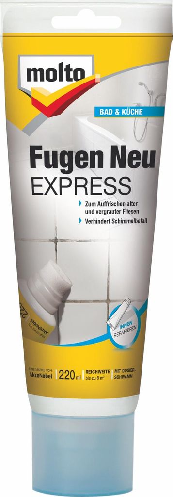 Molto Fugen Neu Express, Fliesenfuge, Flüssigkeit Produktbild 