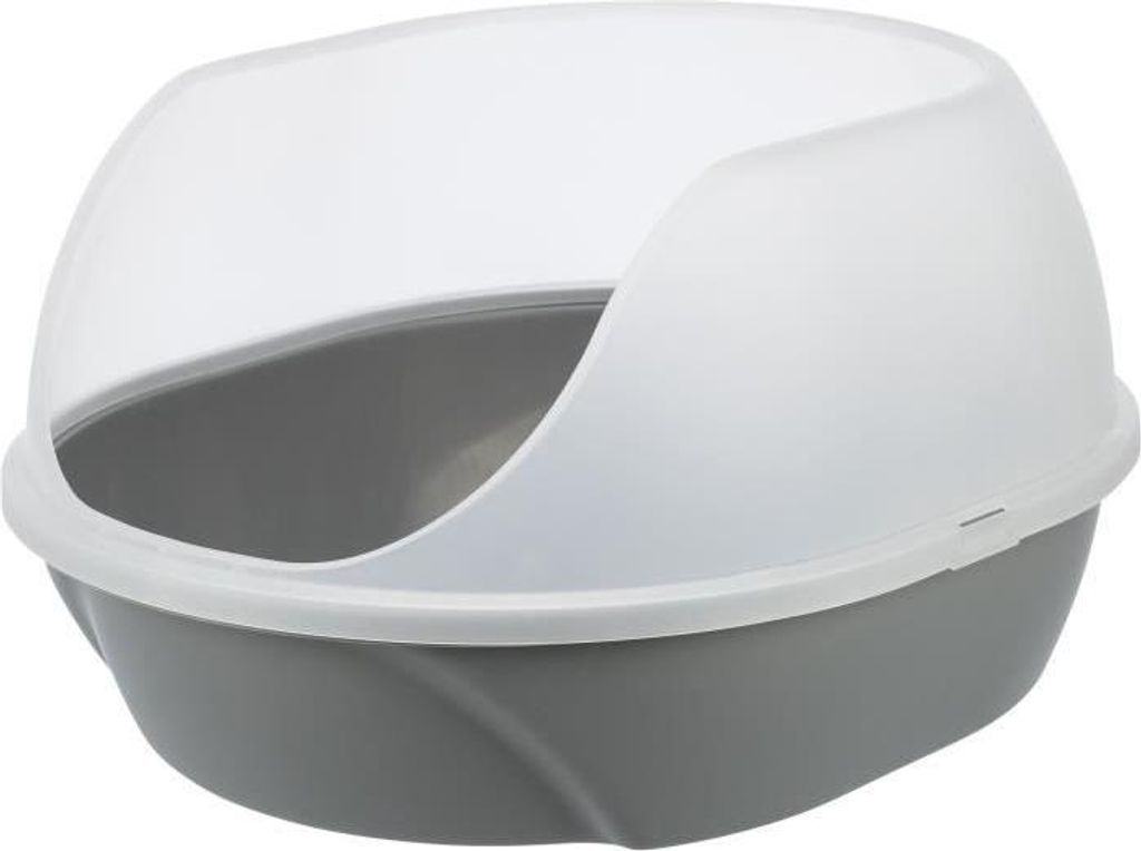 Katzentoilette TRIXIE Simao, Hoher Rand, 48 x 30 x 58 cm, Grau