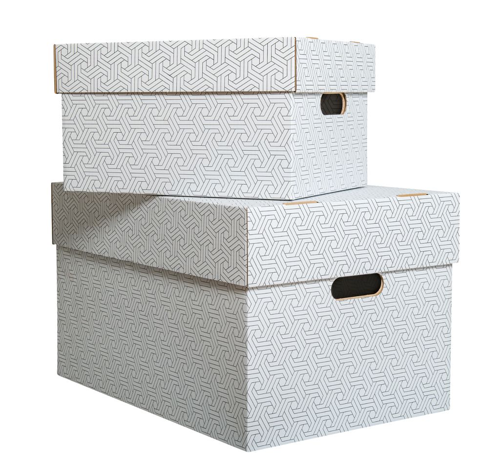 6er-Set Durchsichtige Aufbewahrungsboxen Mit Deckel – C5, Stapelbar, Ideal Für Büro, Basteln & Co