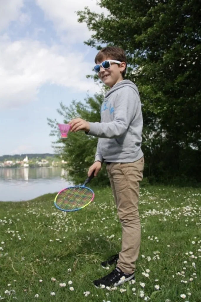 Apprendre le Badminton Facilement : Set Schildkröt Junior avec Housse Pro - 3