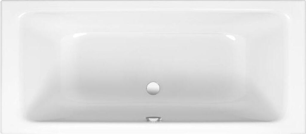 Bette 3472-000PLUS Badewannen Rechteck Select Duo Weiß
