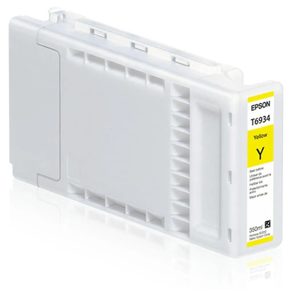 Cartouche Epson T693400 Jaune pour Plans de CAO et SIG SureColor 350ml