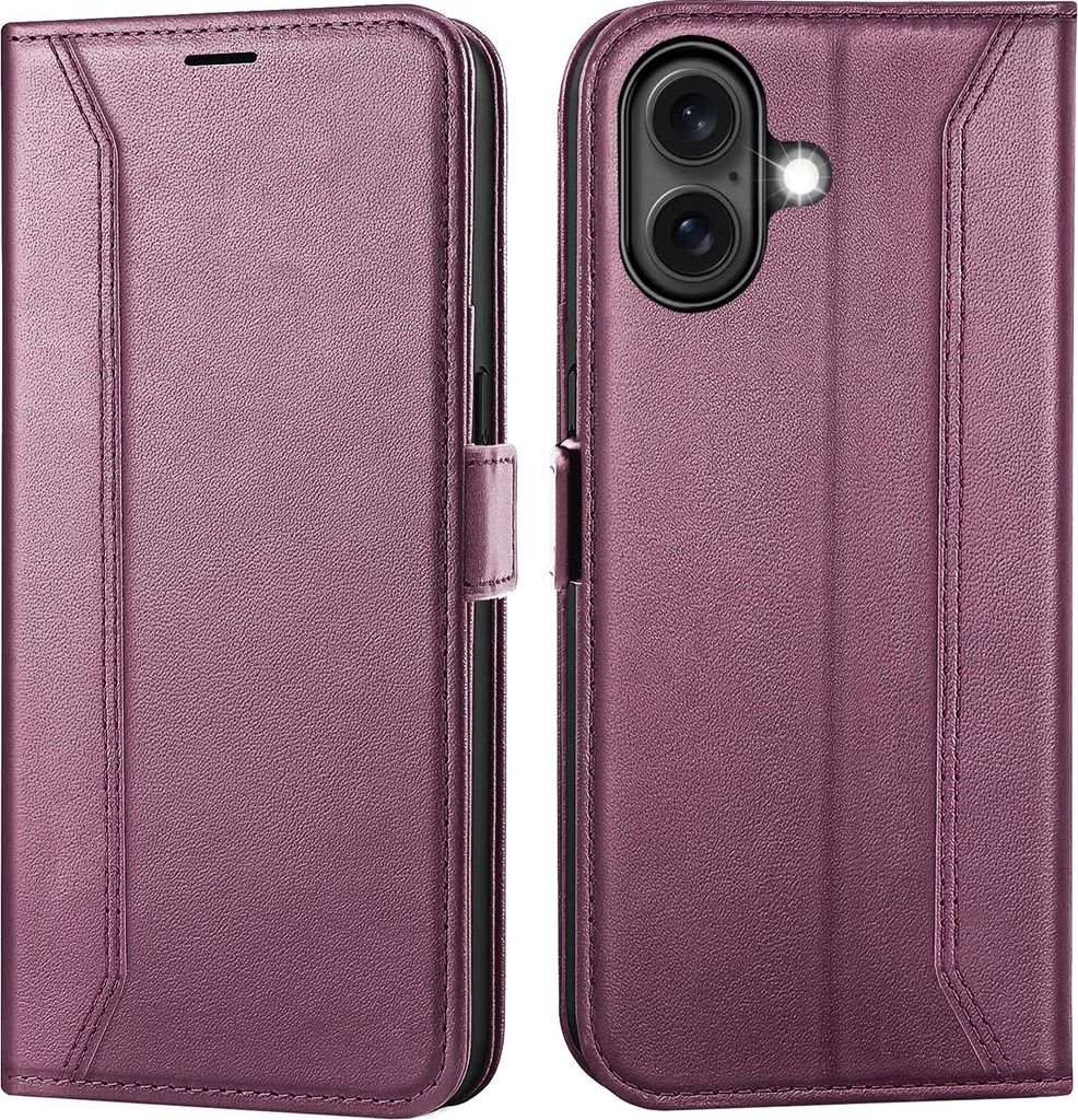 Handyhülle für iPhone 16 Plus Hülle Flip Case klappbare Produktbild 
