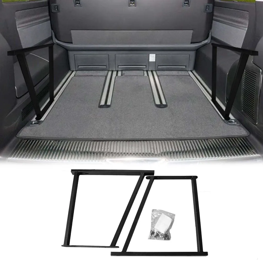 Consoles Multiflex Board Robustes en Métal 3 Pièces pour VW T5 Multivan