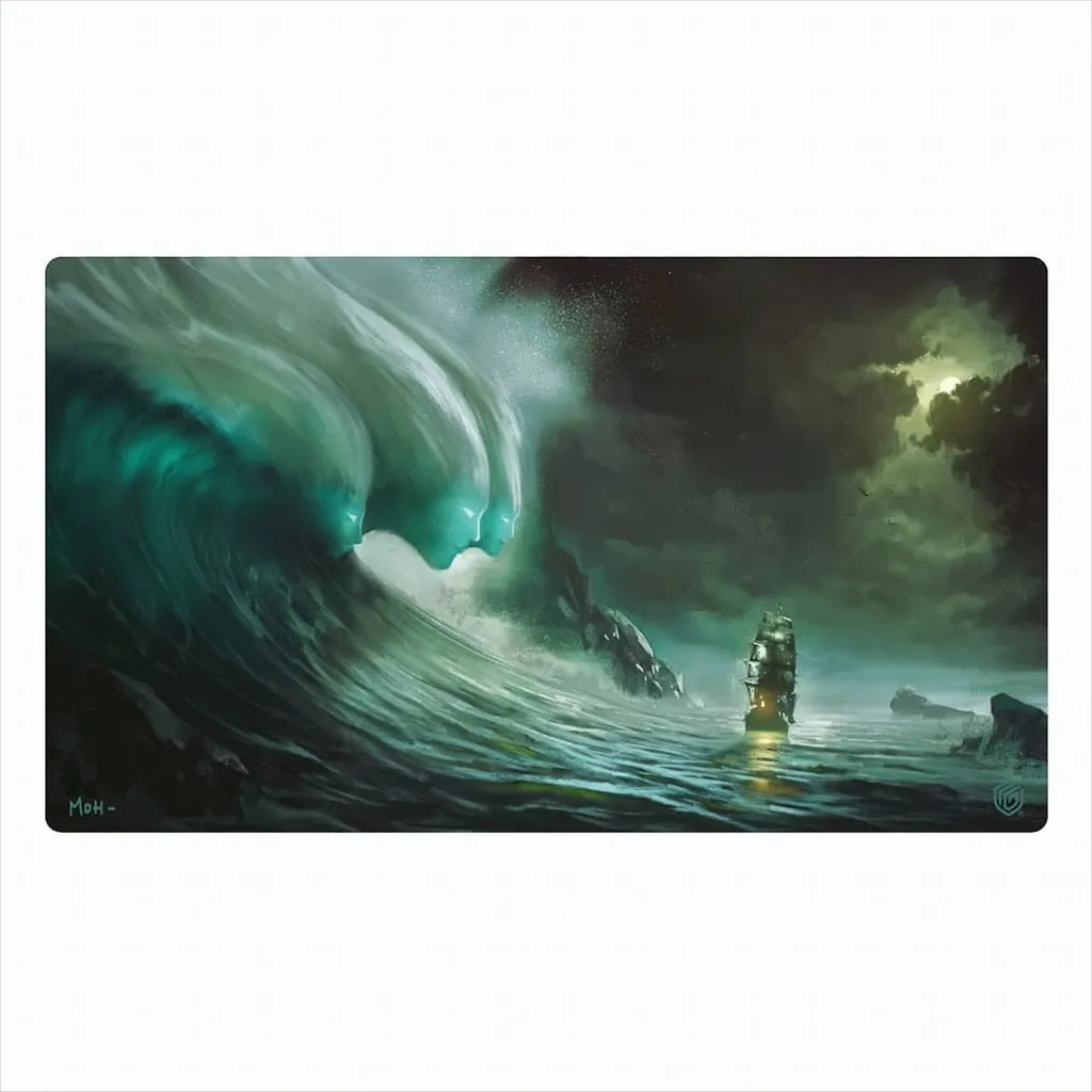 UG Play-Mat Artist Edition #1 L'esprit de la mer - Tapis de Jeu Collector