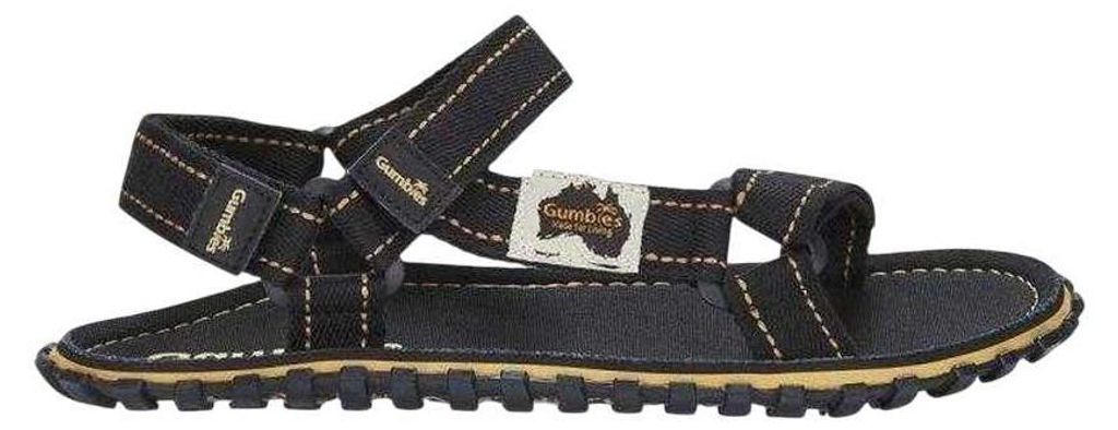Gumbies - "Tracker" Sandalen für Herren PP12977 (38 EU) (Schwarz)