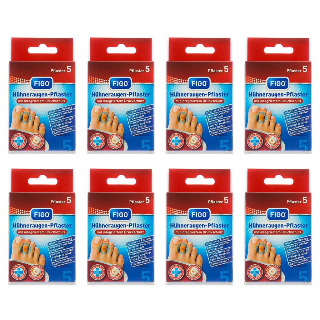 40 Hühneraugenpflaster, gepolstert, druckentlastend, Produktbild 