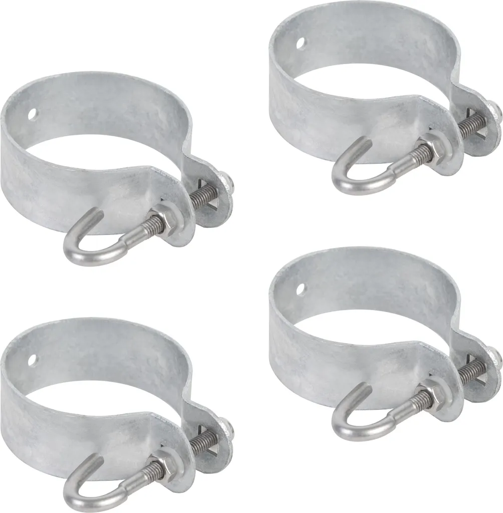 Collier de Serrage Ø60 mm pour Tendre Grillage et Fixer Barres de Tension