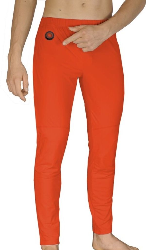 Glovii GP1RXL, Lange Unterhosen, Erwachsener, Uni, Rot, Produktbild 