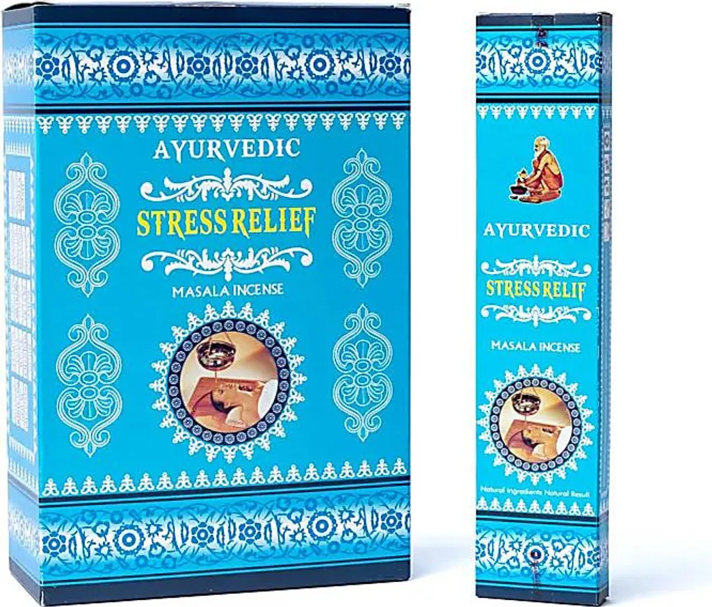 Encens Ayurvédique Masala anti-stress pour calmer l'anxiété 10 G
