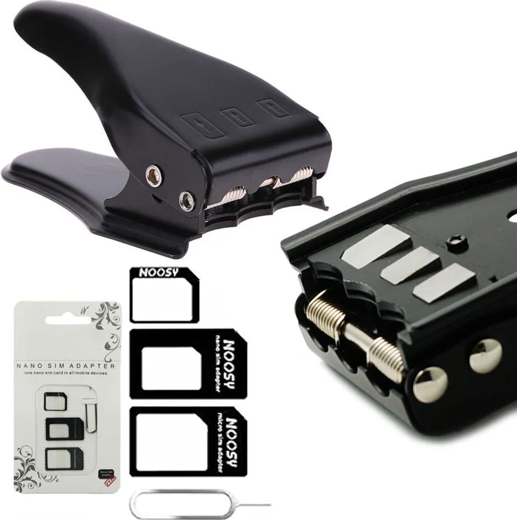Cutter SIM MMOBIEL 3 en 1 universel - Passage facile de Sim à Nano/Micro