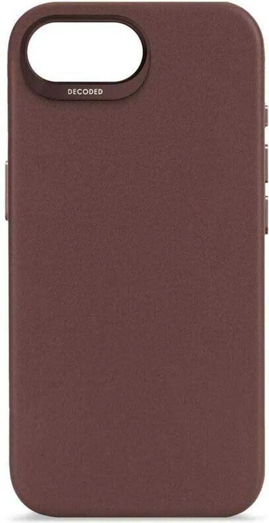 Custodia iPhone 16E Decoded Marrone MagSafe | Eleganza da Ufficio
