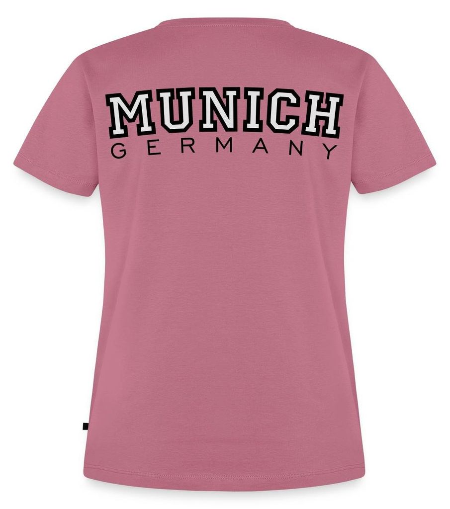 Spreadshirt Munich München Deutschland Streetwear College Frauen Premium T-Shirt, XS, Mauve
