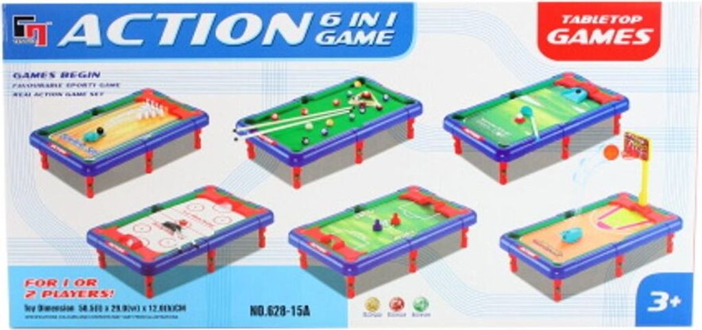 6in1 Sport-Spiele-Set