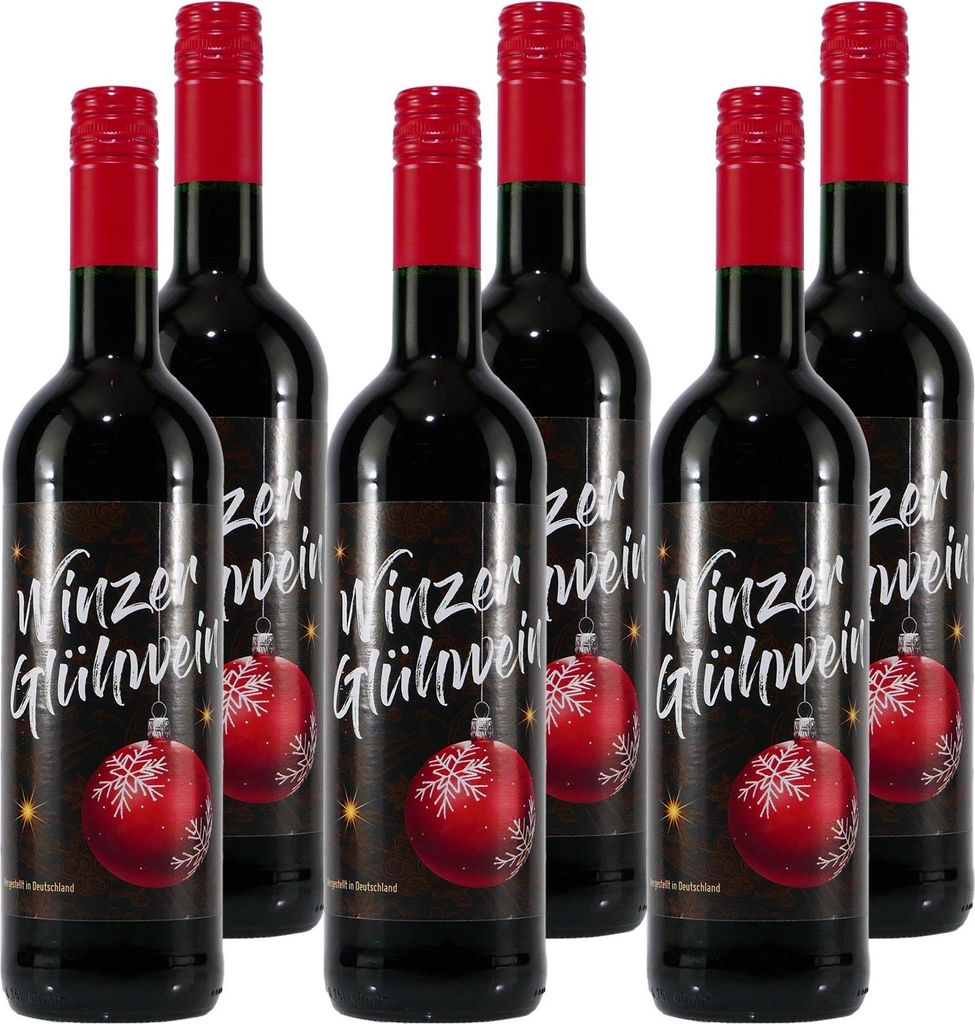Hüttenglut Winzer-Glühwein (6 x 0,75L)