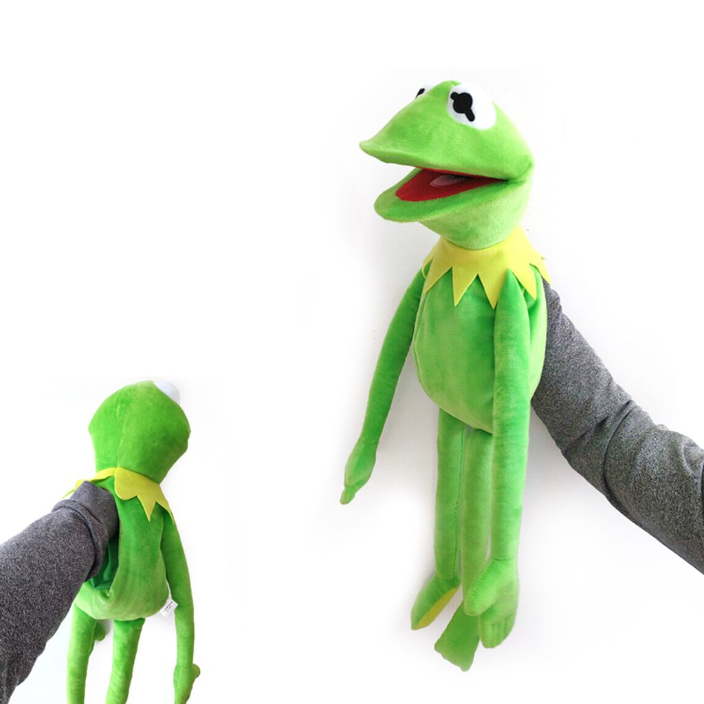 Kermit der Frosch Handpuppe Plüschpuppe Spielzeug Kinder Geburtstagsgeschenk