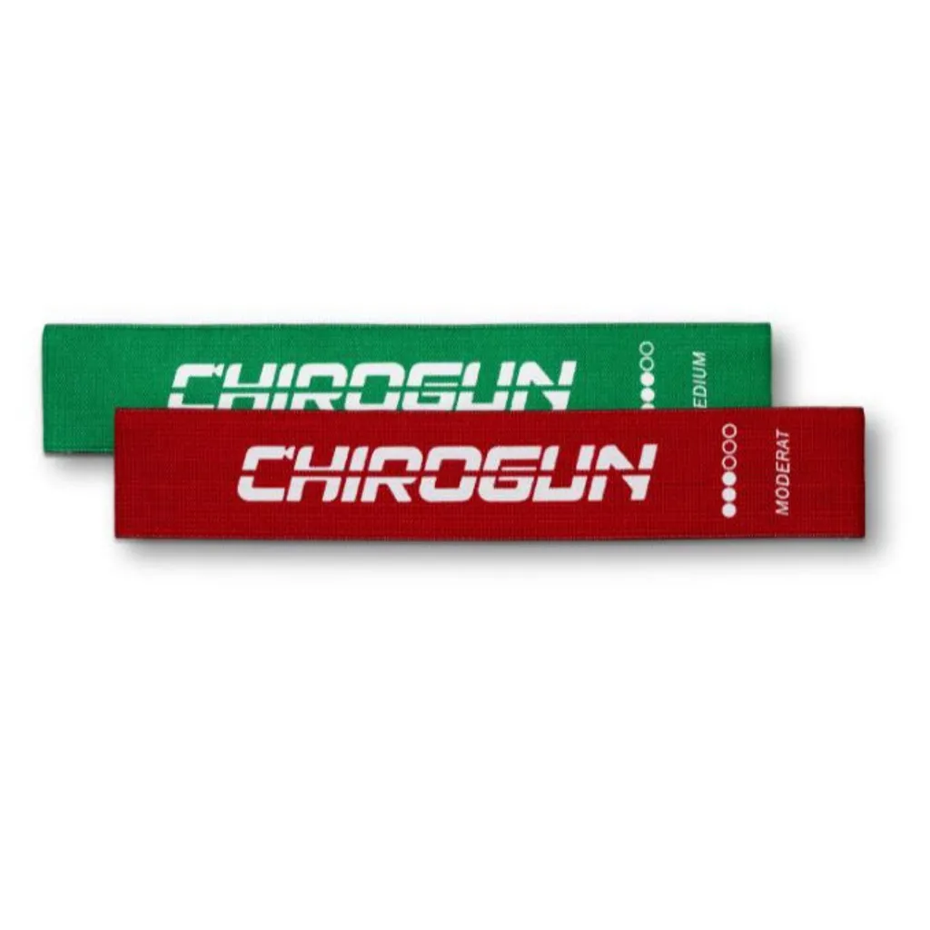 Set de 2 Bandes de Résistance CHIROGUN Loop Band Moderat et Medium
