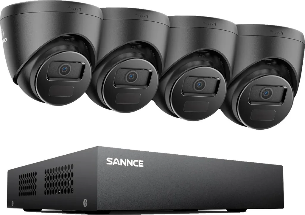 Système de caméras de sécurité 1080P HD 4 pièces accès à distance
