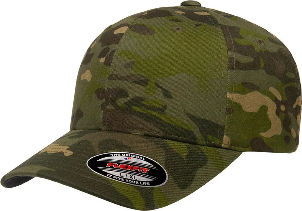 FLEXFIT 6277MC Alpine Multicam S/M - Berretto Caccia e Montagna - 10