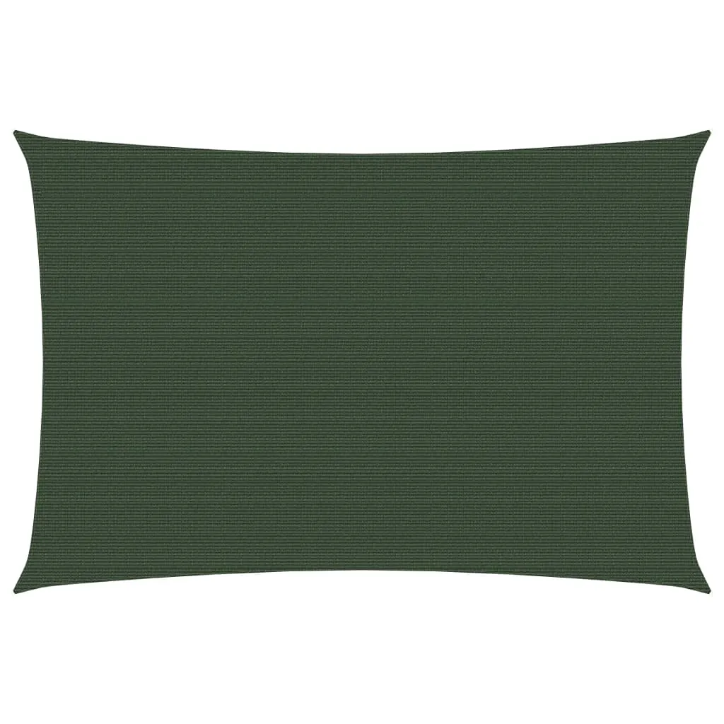 Come Creare Ombra in Giardino con la Vela vidaXL 3x4m Verde HDPE