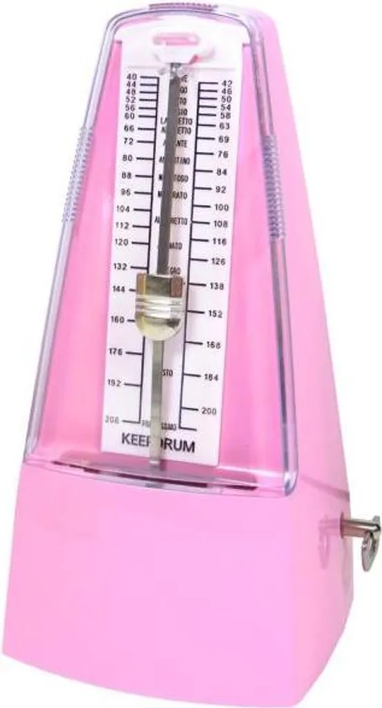 Métronome rose keepdrum GMPL PK pour travailler le rythme au piano