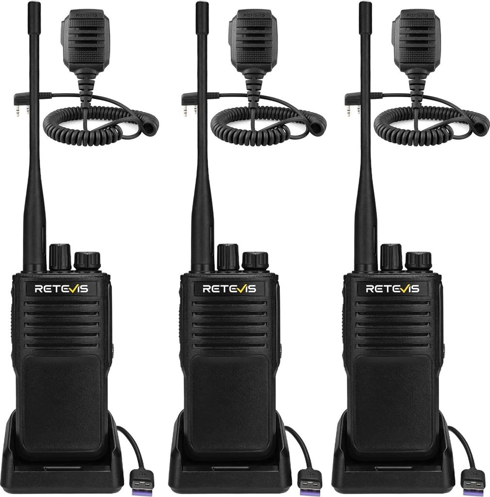 Retevis P62 Walkie Talkie Vodotesná IP68, vysielačka s Obrázok produktu 