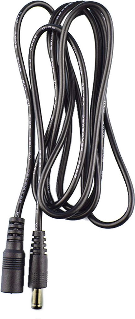 1,5 Meter DC Hohlstecker Verlängerungskabel 5,5x2,1 Buchse auf Stecker Netzteil