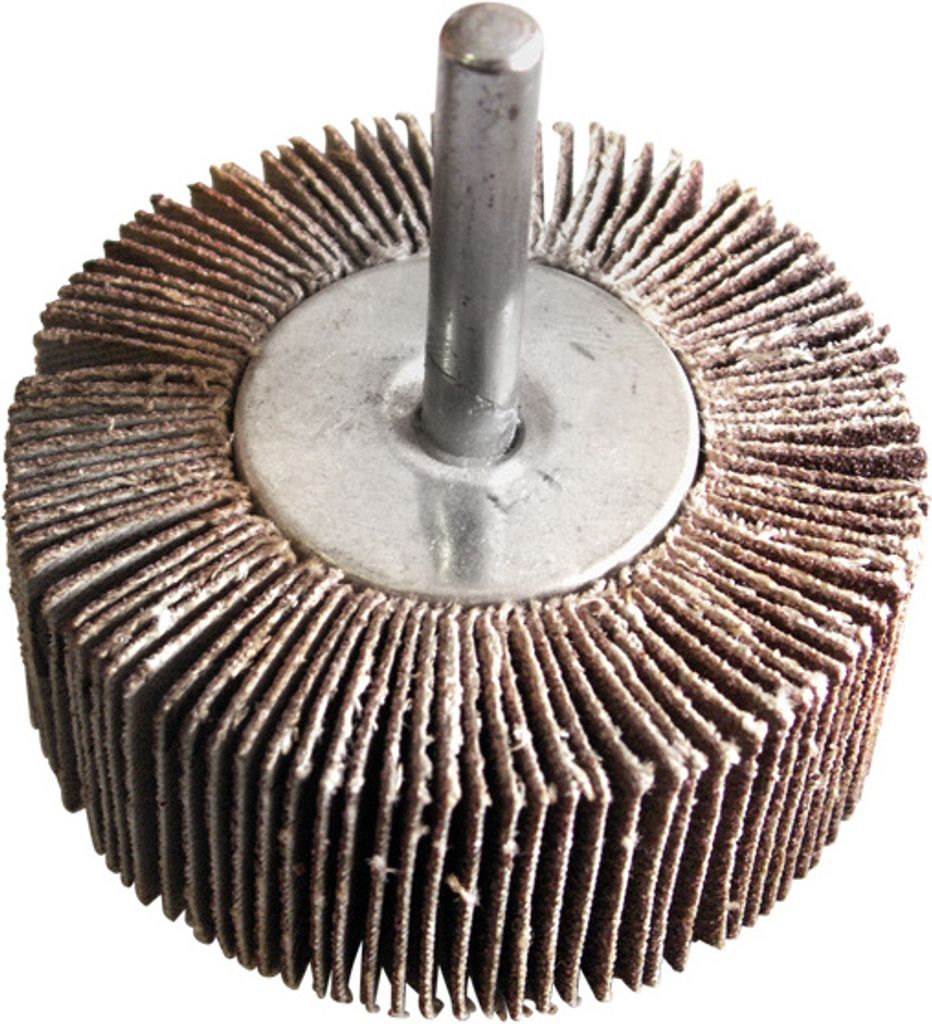 60 mm Schleifmop Lamellenschleifer Fächerschleifer Schleifwalzen Körnung 120