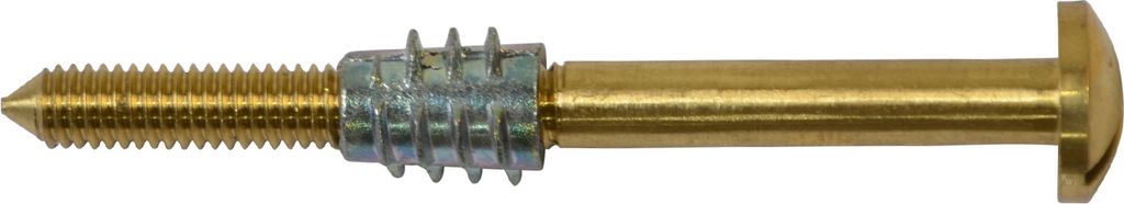 Metrische Schraube 74 mm als Ersatzteil für Gartentisch Messing-Edelstahl-Schraube KW-14 TX-3.1 Ersatzteile Teakmöbel