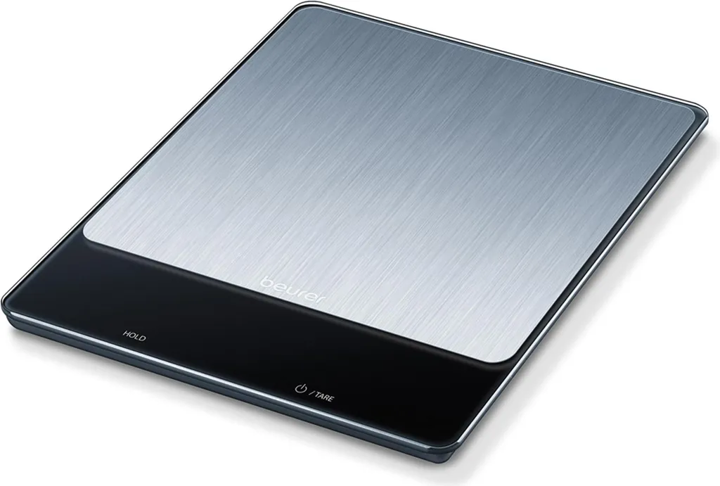 Beurer KS 34 Inox Bilancia Cucina 15kg | Acciaio Anti-impronta