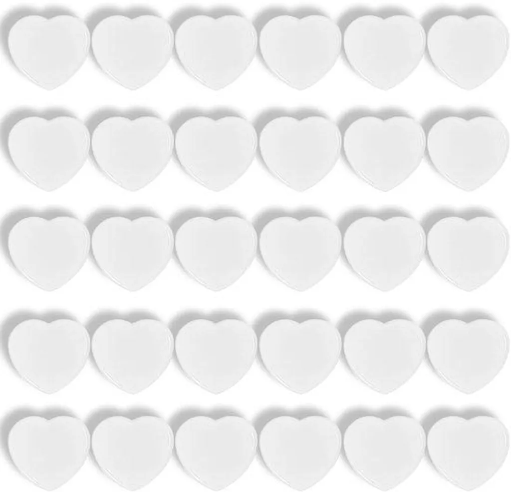 Petits Aimants Coeur Puissants pour Réfrigérateur et Panneau Magnétique 30x