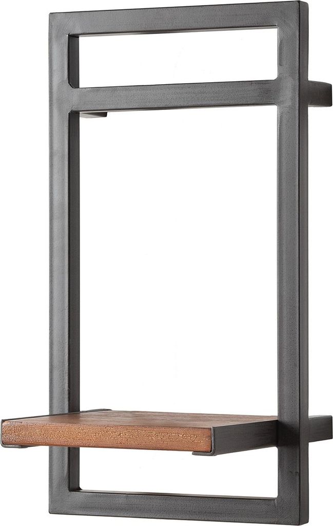 home24 Wandregal - Akazie Massiv / Metall