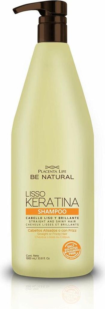 Champú Be Natural Keratina 1 L
