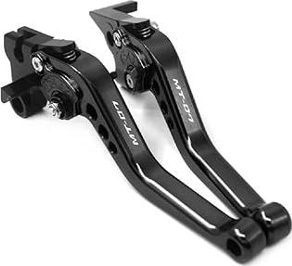 MT07 MT 07 MT-07 2014-2024 2015 für Motorrad CNC Zubehör Kurze Bremse Kupplungshebel Verstellbar Schwarz