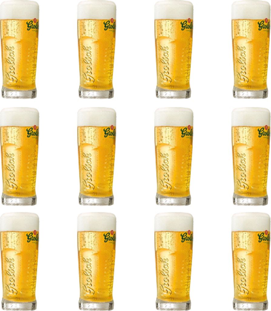 Grolsch - Bierglas "Master" 300ml - 12 Stück Produktbild 