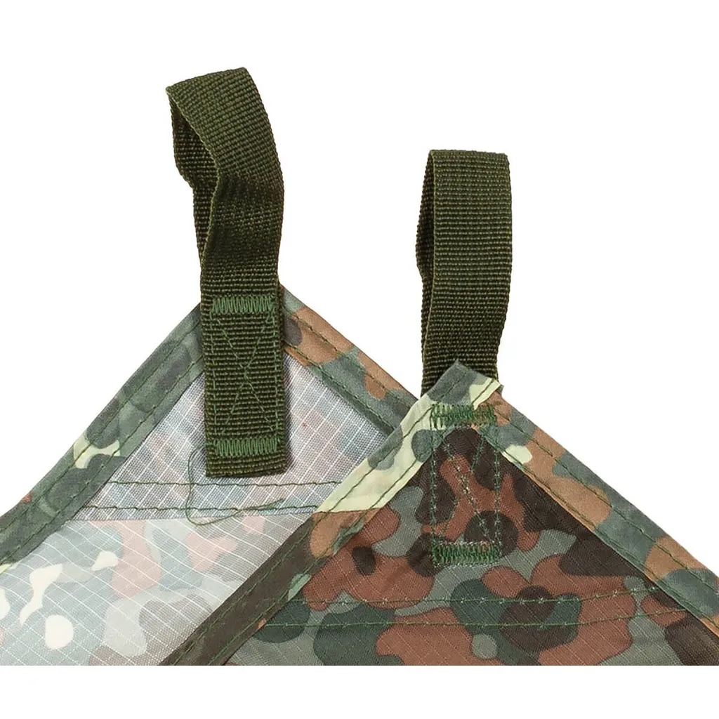 Tarp de Survie Multi-usage MFH Extrem avec Camouflage de Taille 3x3 m