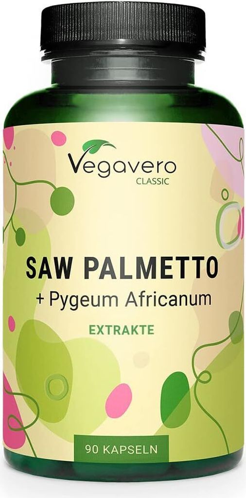 Vegavero Saw palmetto + Pygeum africanum | 90 gélules | à Image du produit 