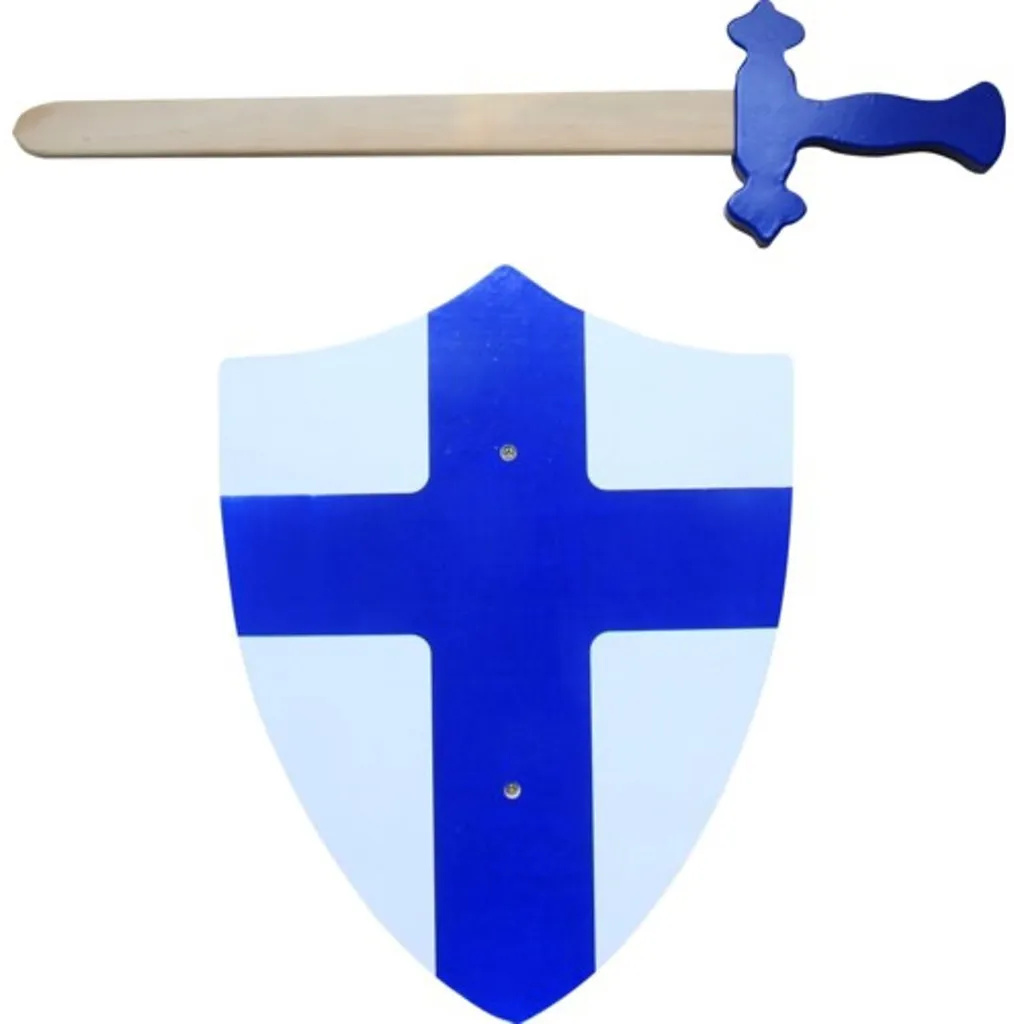 Jouet panoplie de chevalier avec épée et bouclier bleu Simply 37154